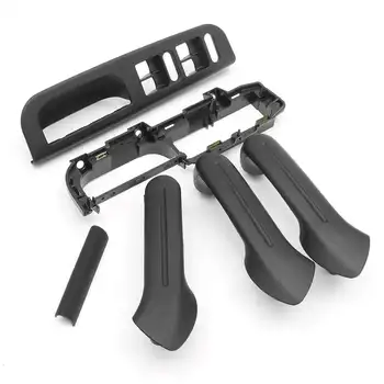 

6pcs Car Inside Door Handle Interior Door Armrest For Golf 4 MK4 Jetta Bora MK4 1999-2005