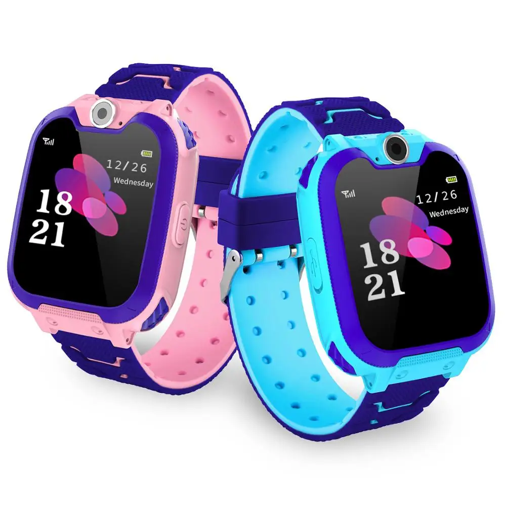 

Anti loss Smart Watch Phone Dial Touch Screen Camera Game Music Play Watch SOS Watch Positioning Phone Children GPS Baby Watch