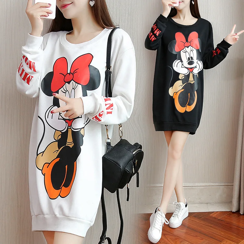 

Fall / Winter 2020 Women's Plus Size Casual Cartoon Long Sweatshirt