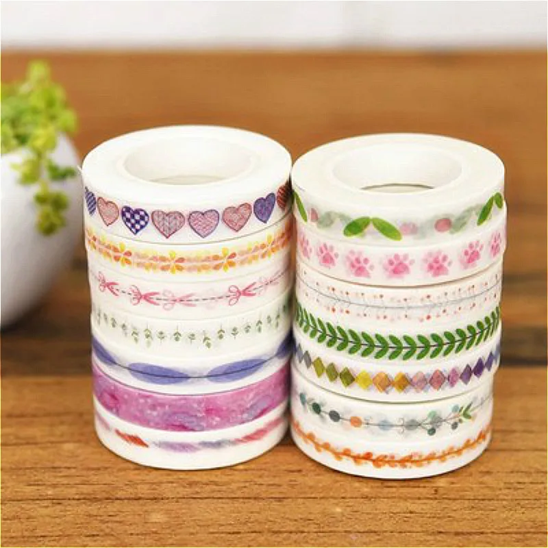 Катушка Kawaii Washi Tape для скрапбукинга DIY этикетка высококачественные милые
