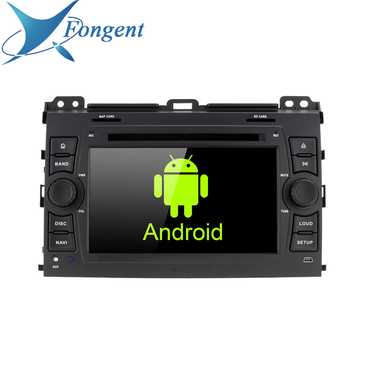 Для Toyota Land Cruiser 120 2003 2010 2DIN Android 9 0 4 Гб + 64 ГБ Автомобильный DVD плеер GPS Glonass map RDS радио
