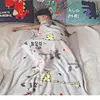Spring Summer Newborn Blanket Children Lunch Break Single Layer Baby Blanket Kindergarten Blanket Office Cover Blanket Flannel 5