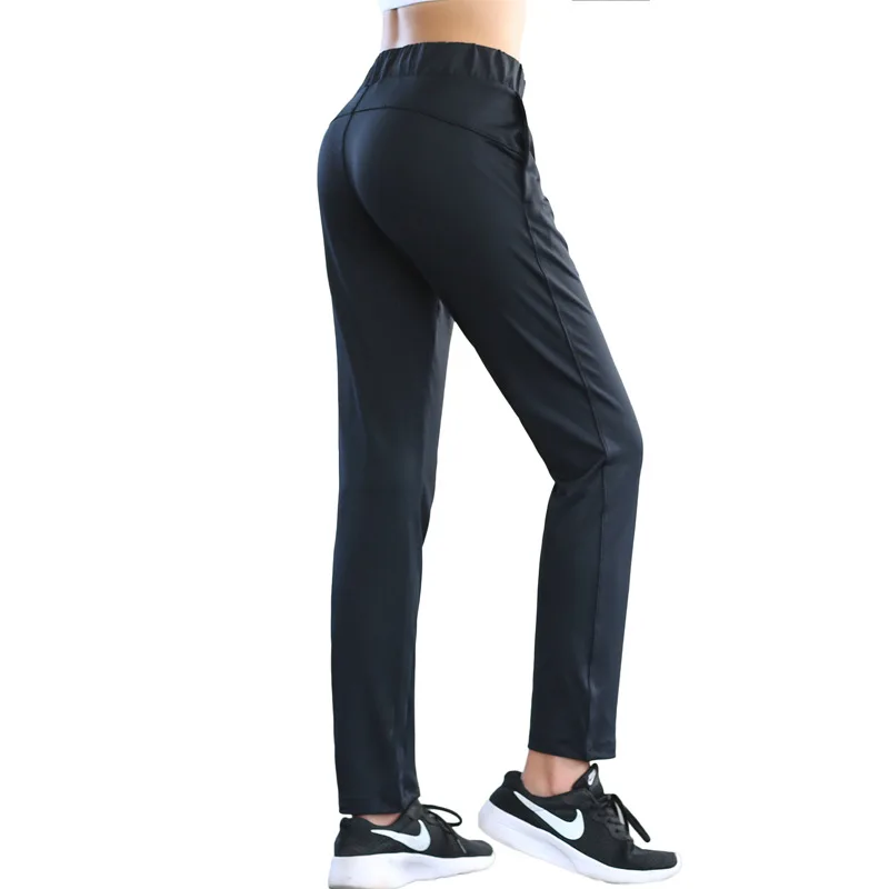 

PS Loose Running Pants Elastic Waist Gym Sport Pants Women Sweatpants Quick Dry Sexy Hip Training Jogging Pants Fitness Trousers