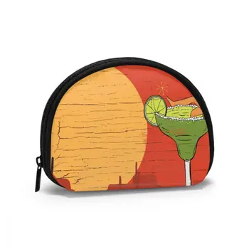 

Women Makeup Bag Mexican Girl In Margarita Cocktail Cosmetic Organizer bag Pouch For Travel Ladies Pouch