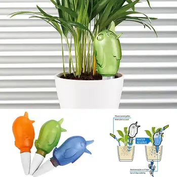 

Cute Bird Shape Easy Indoor Automatic Drip Watering System House Tool For Plants Flower Care Indoor Bottle Drip Irrigation Kit