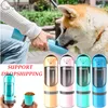 2 in 1 Portable Water Bottle for Dogs Dog Drinking Bowl for Small Large Dogs Feeding Water Dispenser Cat Dogs Outdoor Bottles 1