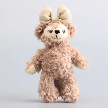 

16 cm Cutr Bear Plush Toys Doll Anime Cartoon High Quality Duffy Bear Stuffed Animals Toys Women Kids Birthday Gift