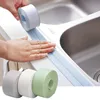 Self-adhesive kitchen ceramic stickers waterproof moisture-proof PVC stickers bathroom corner line sink stickers bathroom ► Photo 1/6