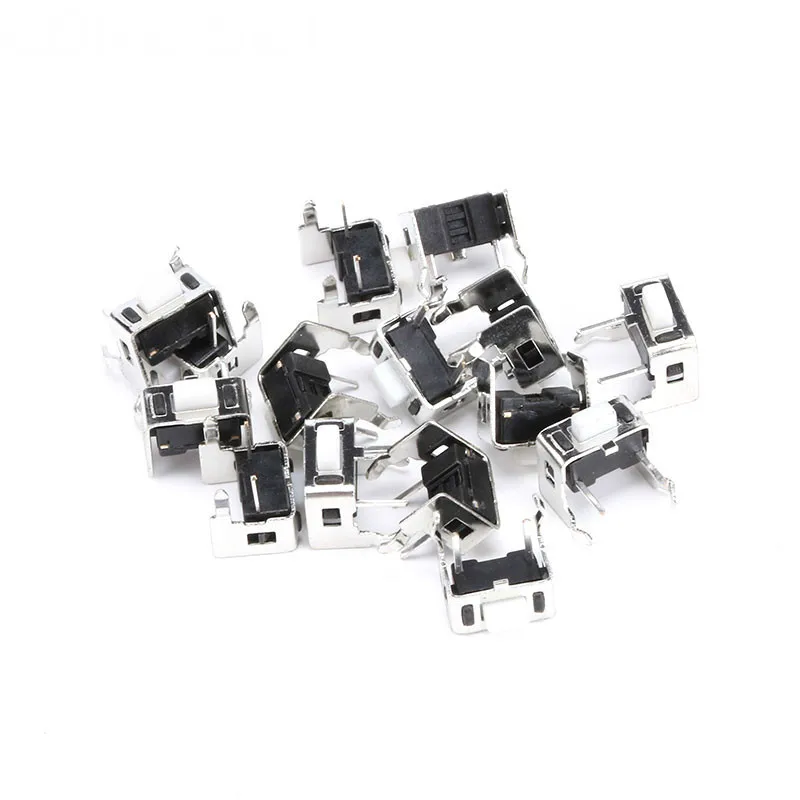 200PcsLot 3x6x5MM Bracket Tact Switch Micro Switch 365mm keys Side buttons Switch (4)