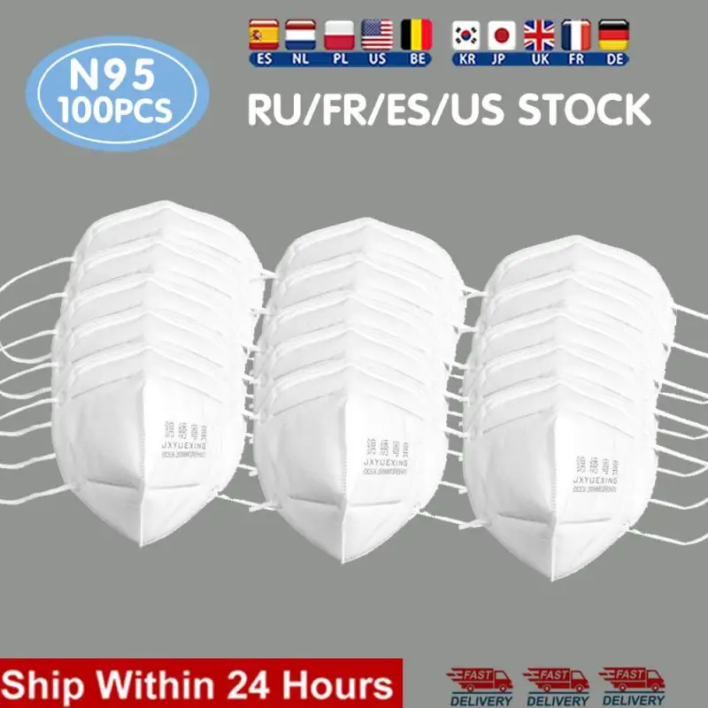 

Fast Shipping Mask N95 Mouth Face Disposable Masks Filter For Germ Protection Thicken Filtraion Cotton Anti Dust Pm2.5 In Stock