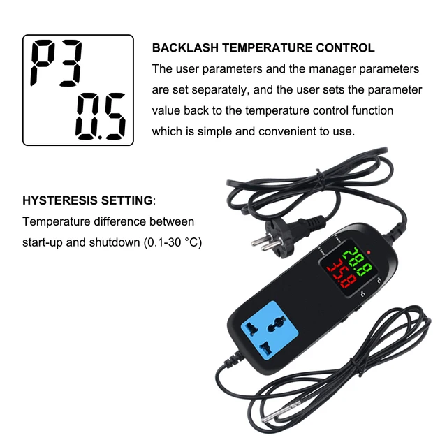 MH2000 High-präzision Intelligente Temperatur Controller Elektronische  Buchse für Hause Kalt Lagerung und Labor