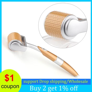 

Derma Roller 0.2mm 0.25mm Titanium Mesoroller For Face Body Micro Needle Dermaroller Microniddle Pen 192 Pins Dropshipping