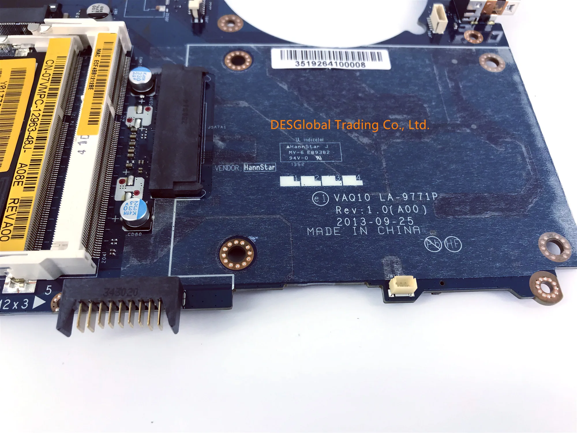 price reduction CN-07VMPC 07VMPC 7VMPC M4800 Mainboard DDR3 HM86 VAQ1 LA-9771P For DELL Precision M4800 Laptop Moth