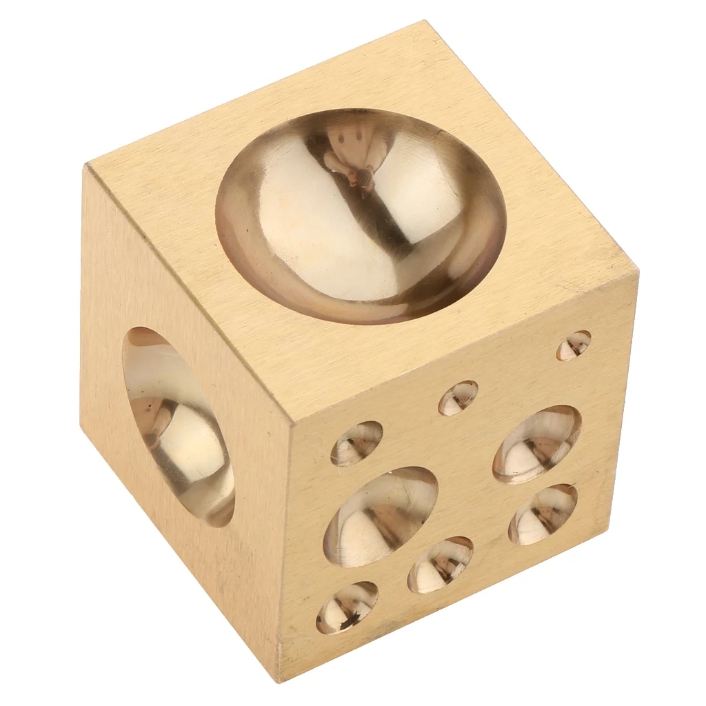 38mm Dapping Coin Dome Ring Jewelry Bell Making Tools Block Doming Cavity