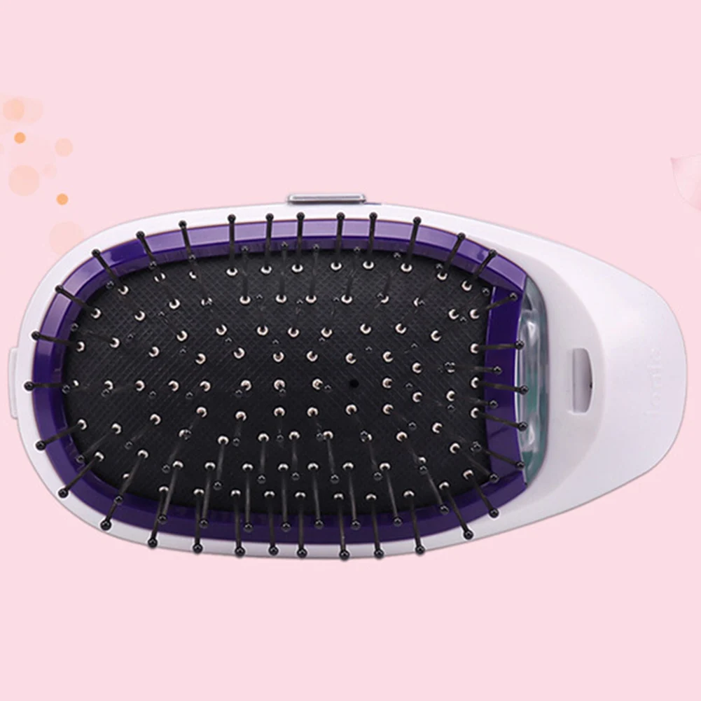 Home Travel Portable Electric Ionic Hairbrush Scalp Massage Comb Hair Care Tool