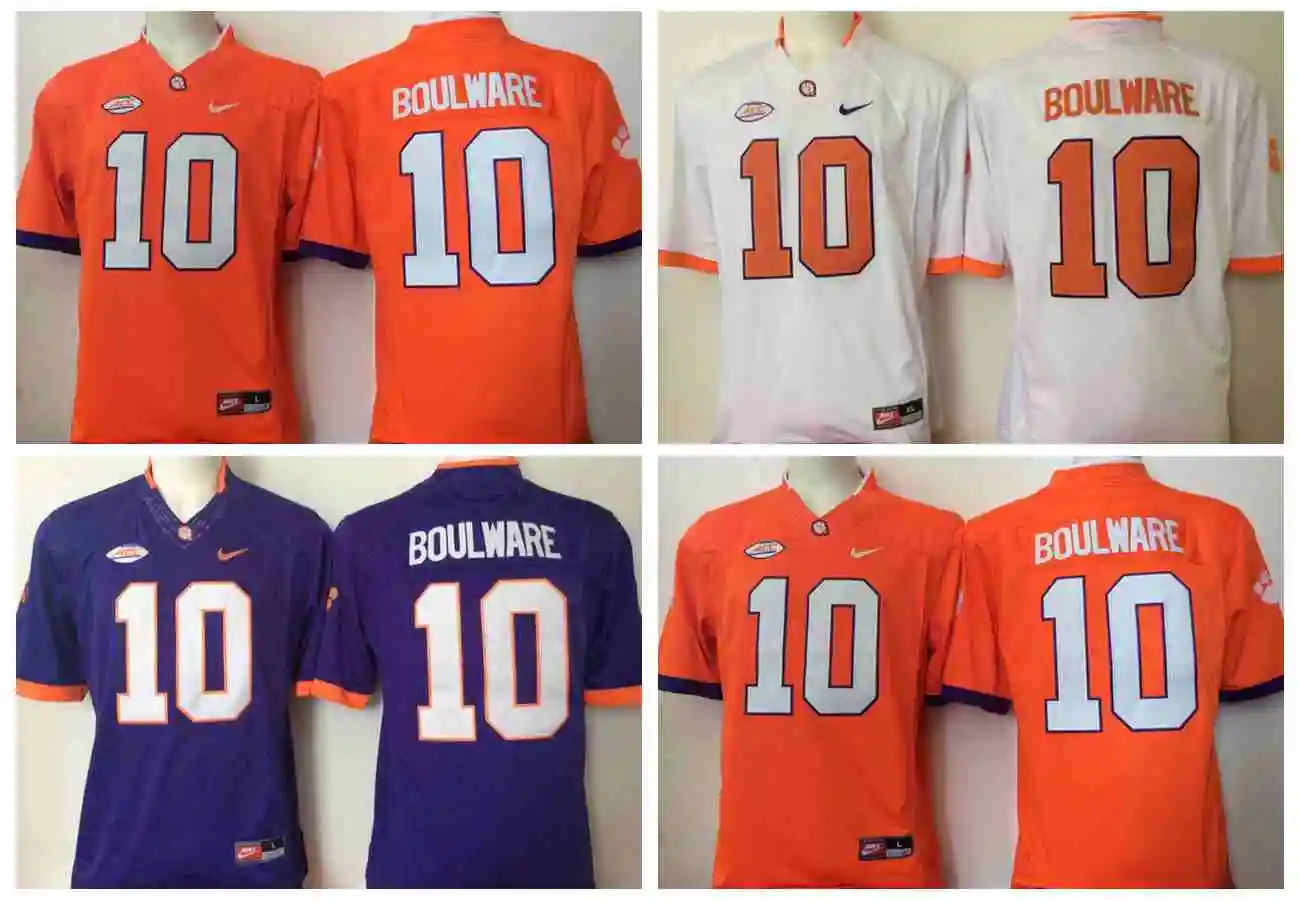 Clemson Tigers, Stitiched, DeShaun Watson, Sammy Watkins, Wayne Gallman II, Artavis Scott Ben Boulware для мужской Джерси