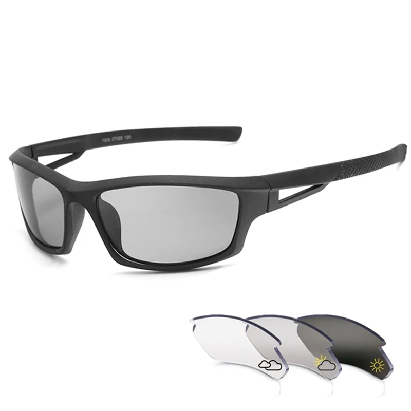 

Black Frame Cycling Glasses Sunglasses Men Polarized 2020 Cycling Sunglasses Hiking Fishing Sunglasses for Men
