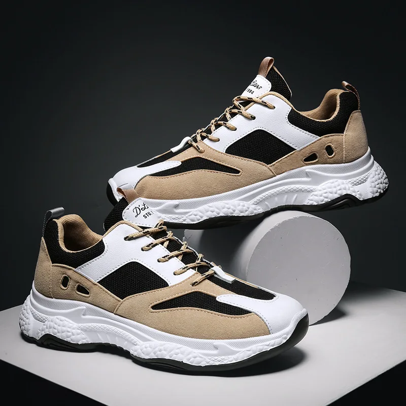 

Exceed Fire Dad Shoe 2020 Four Seasons Leisure Time Sneakers Male Ventilation Thick Bottom Cloth Run Male Shoe Men Shoes