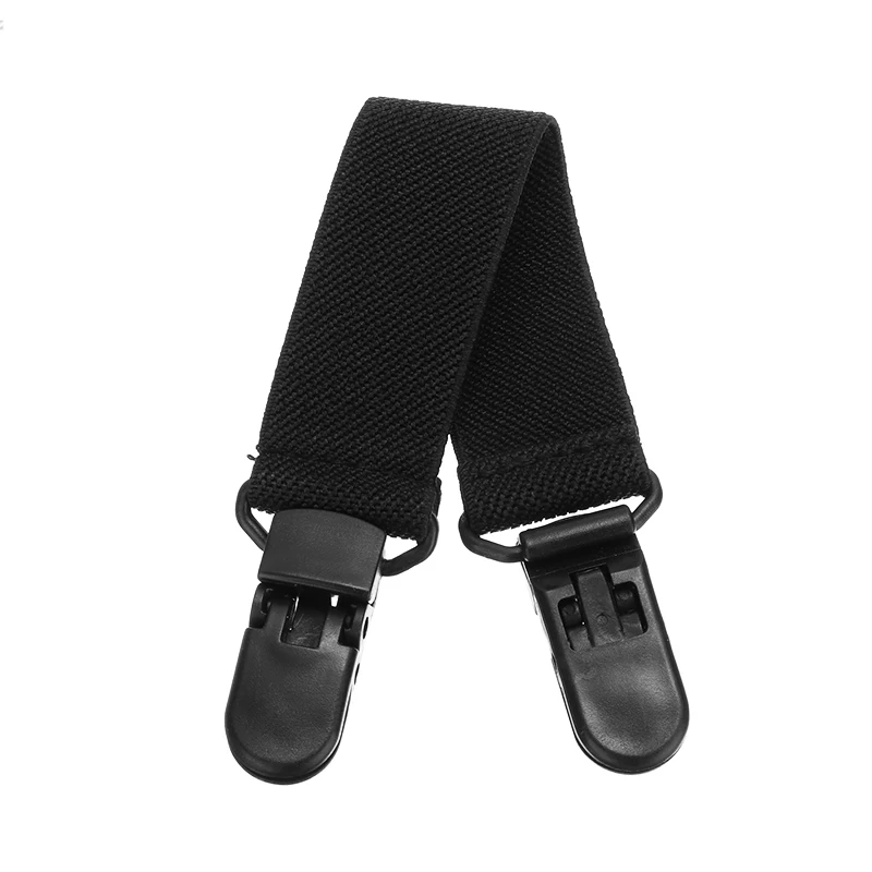 2Pcs Pants Clips Adhesive Tape Stirrups 