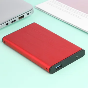 

HDD Case with USB Cable Pouch New 2.5 Hard Drive Case SATA III II I to USB3.0 External HDD SSD Enclosure Tool Free