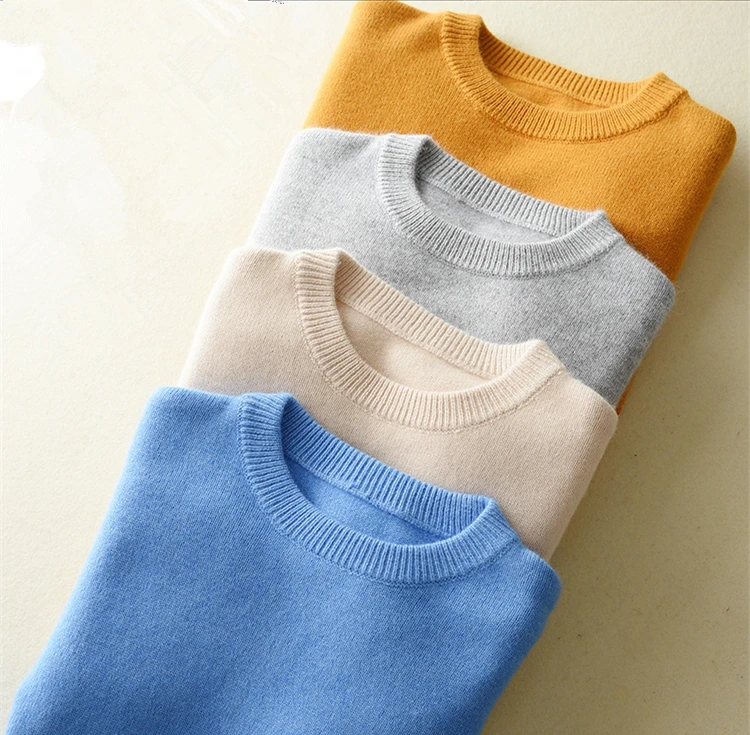 Cashmere Cotton Blended Pullover Sweater Men Clothes 2023 Autumn Winter Ropa Hombre Jumper Pull Homme Knitted