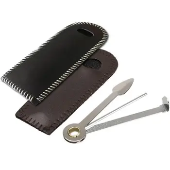 

3 in 1 Cigar Cutter Tamper Scraper Multi Function Metal Tobacco Pipe Cleaner