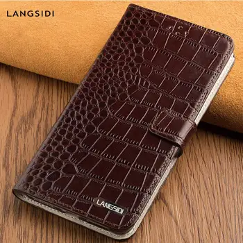 

Genuine Leather flip case for Xiaomi Redmi Note 8 pro Note 7 5 bracket phone Cover wallet with card slot For Xiomi Mi 9T 9 Pro 8