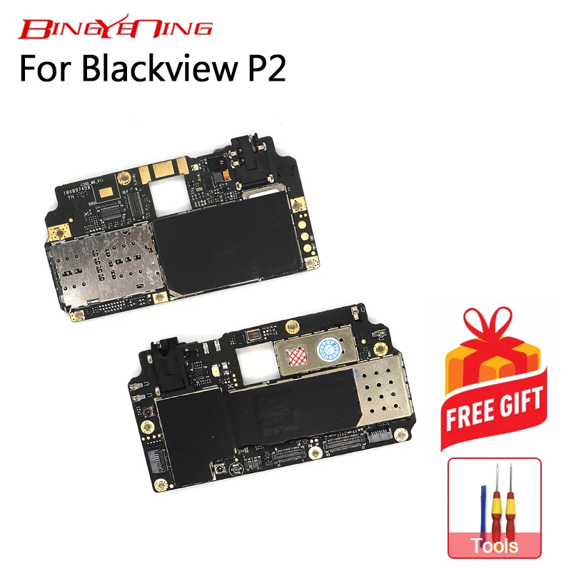 

BingYeNing New Original For Blackview P2 Mainboard 4G+64G ROM Motherboard Flex Cable Board