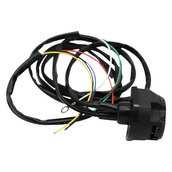 

Pre-wired Sheathed Cable 7 Pin Electric Towbar Socket Set 12V for Trailer Tow Wiring Light