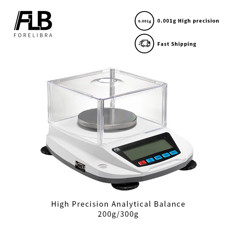 Digital Lab Scale 0.001g Precision Analytical Balance Industrial Weighing and Counting Scale Kitchen Jewelry Golden