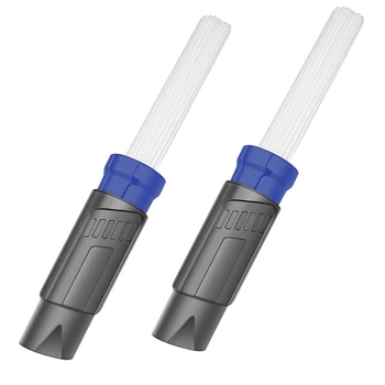 

AD-2Pcs Handheld Vacuums Accessories Dusty Brush Vacuum Attachments Long Term Use Carry Vacuums Accessories Portable Tool