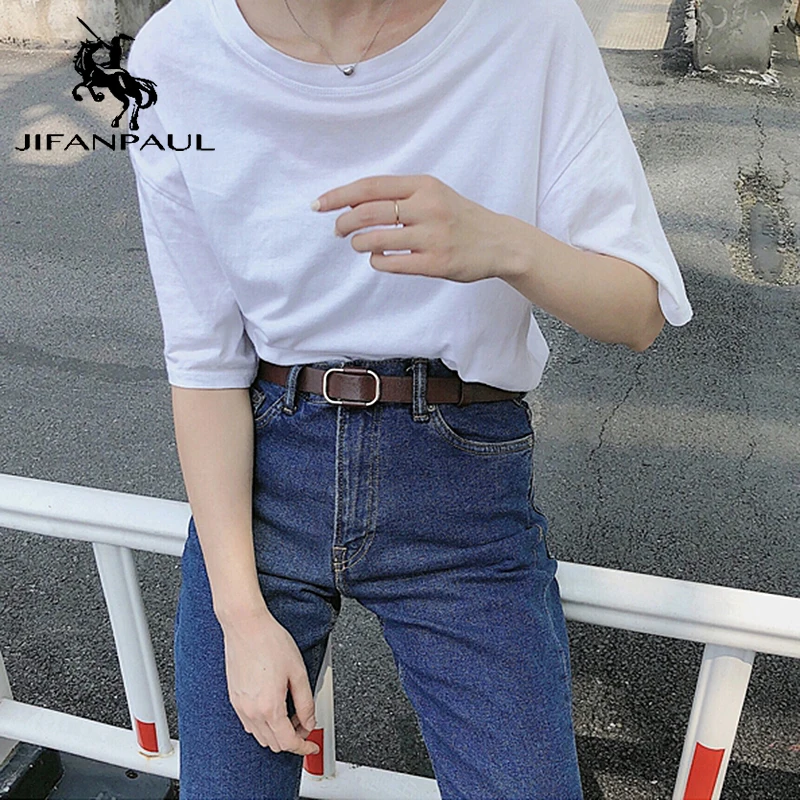 JIFANPAUL женский роскошный бренд ретро ремень полый модный сплав пряжка с студенческими джинсами панк кожаный