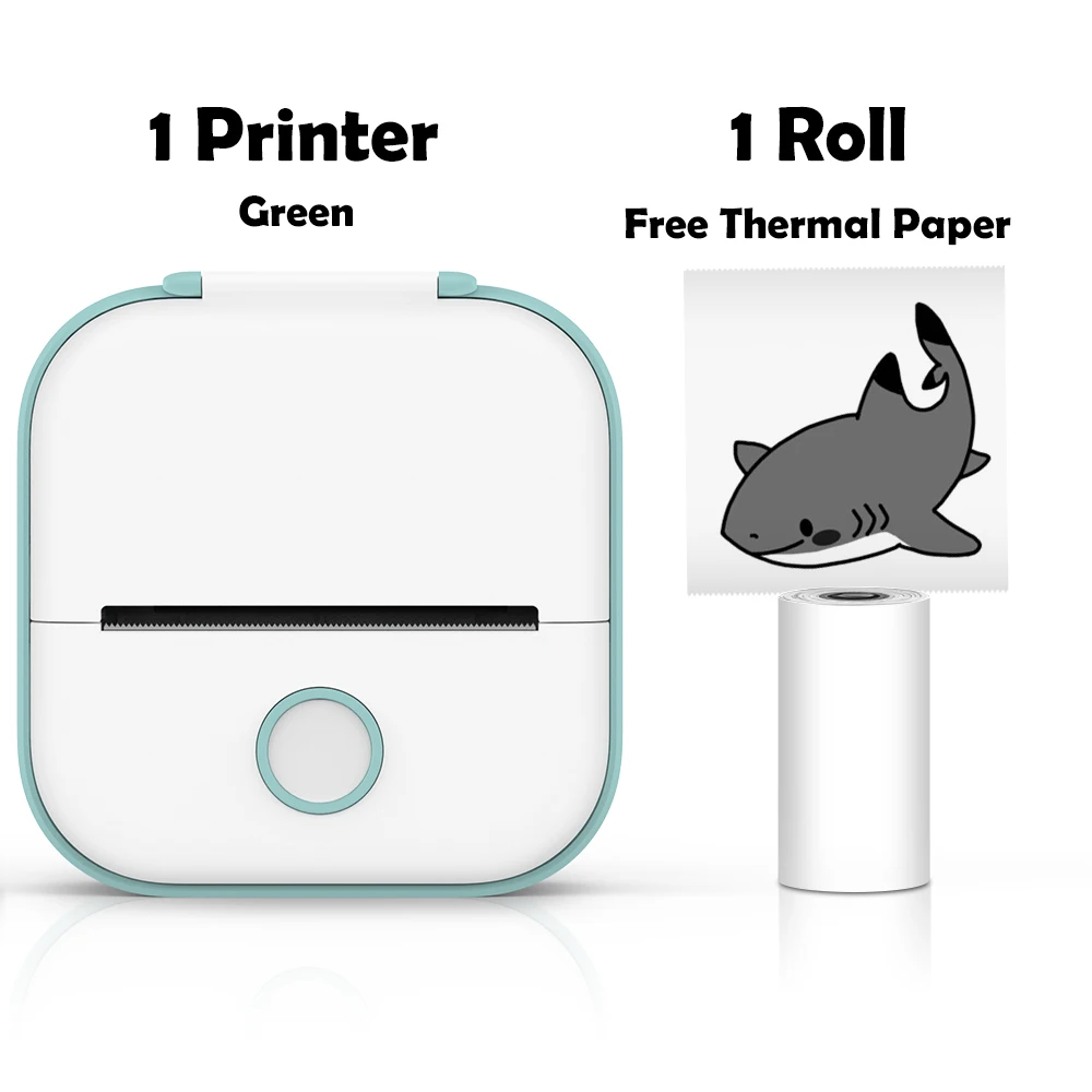 mini bluetooth printer Phomemo Mini Printer Sticker Maker Portable Pocket Thermal Instant Photo Printer Wireless Receipt Label Maker Printer for Sticky best mini photo printer for iphone Printers