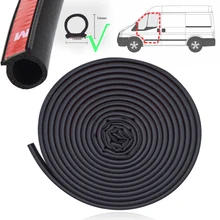Tiras de sellado para puerta de autocaravana, bandas de 16x16mm para Ford Transit Tourneo Connect Courier personalizadas, Mk4, mk5, mk6, mk7, Mk8, 10M
