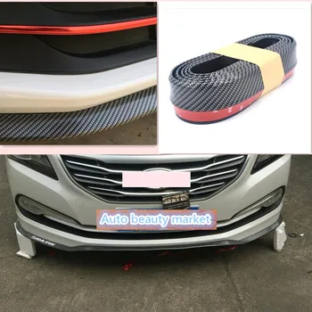 

HOT Car bumper decorative protection sticker for hyundai sonata w124 freelander 2 bmw f36 bmw e70 opel vectra b camry 2018
