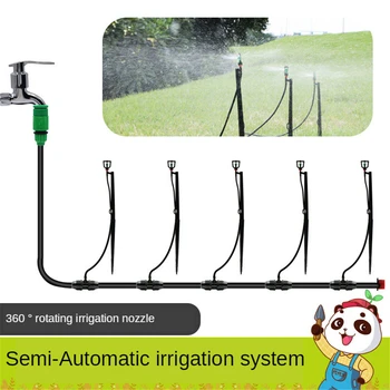 

B-LIFE Drip Irrigation Kit Irrigation System Adjustable Dripper Automatic Plant Garden Hose Watering System