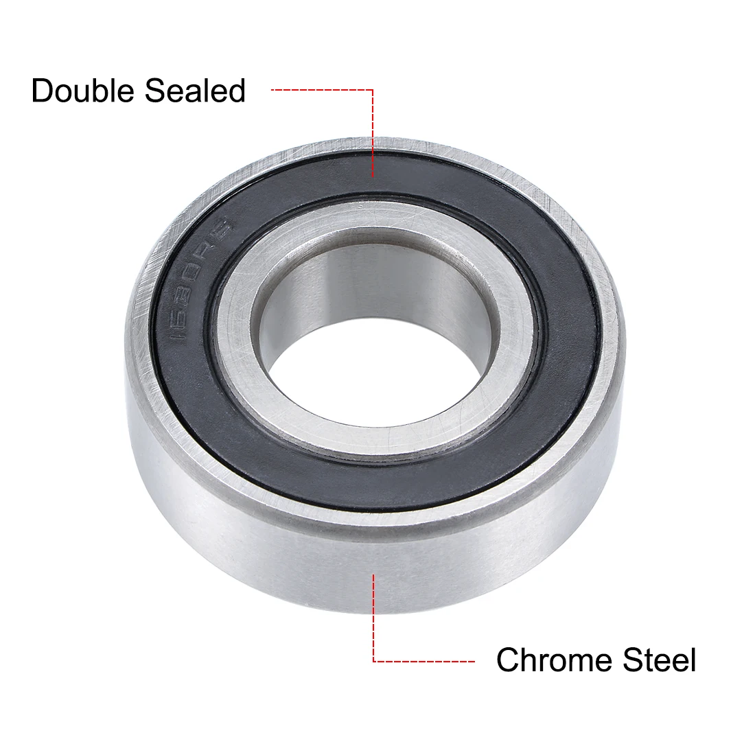 uxcell 1/4" 1/2" 3/8" 9/16" Deep Groove Ball Bearing Shield Sealed Chrome Steel Bearings Rolling Bearings for Micro Motor