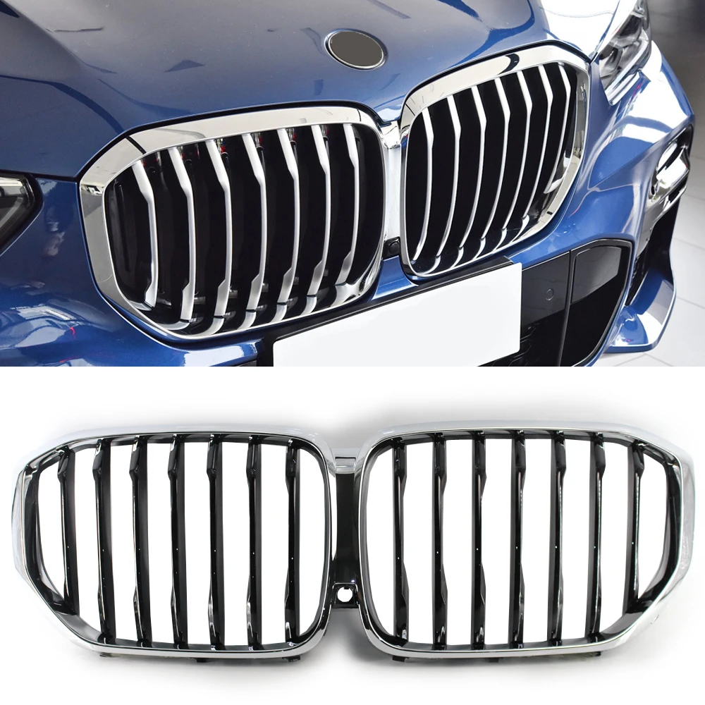 Автомобильный передний Гриль Для почки New X5 гоночные грили для BMW G05 2018-2020 сетчатые