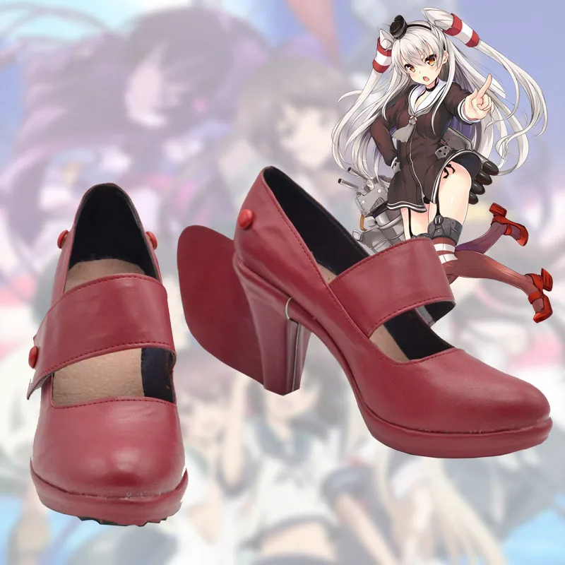 Аниме KanColle: коллекция Kantai; обувь для косплея; ботинки; обувь для косплея Хэллоуин; Вечерние Повседневная обувь для отдыха; обувь для игры