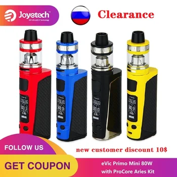 

Russia Clearance Joyetech EVic Primo Mini Kit 80W Max Output 4ml Capacity Tank E-cigarette Vape Kit Vs Drag 2/ Shogun / Gen Mod
