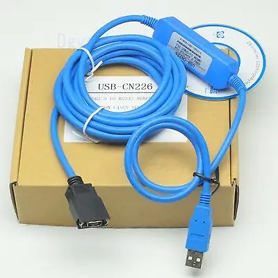 

DHL/EMS 5 Sets*USB-CN226 programming cable USB2 to RS232 for OM-RON CS/CJ/CQM1H&CPM2C PLC win7 vista -h2