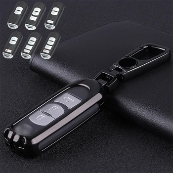 

Zinc Alloy Key Case Fob Remote Skin Cover For Mazda 3 6 CX3 CX5 CX9 MX5 Yaris