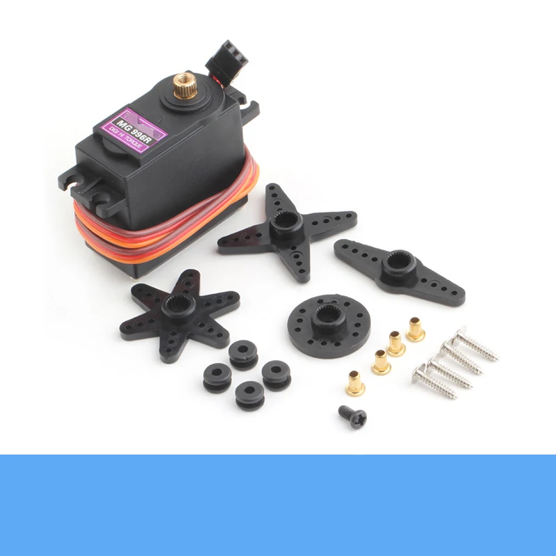 Digital Mg996R Metal Servo High Torque 180° Rotation Metal Gear Large Servo 15Kg/Cm Rc Robot Arm/Pan&Tilt Part Diy For Towerpro