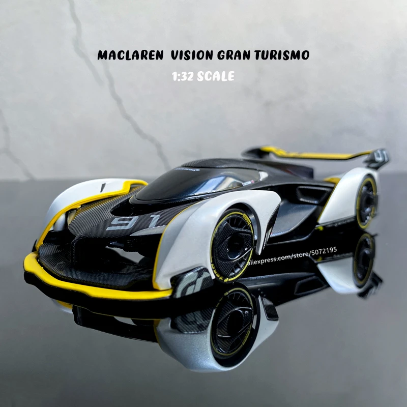 

Модель гоночного автомобиля Maisto 1:32 Mclaren ultimate VISION gran turismo, коллекция, Подарочная игрушка