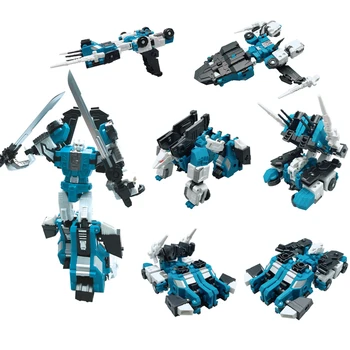 

Greatshot Six 6 Models Transformation Ninja Commander Sixshot Ninja Pioneer Series Armored Vehicle Jet War Figure Robot Toys