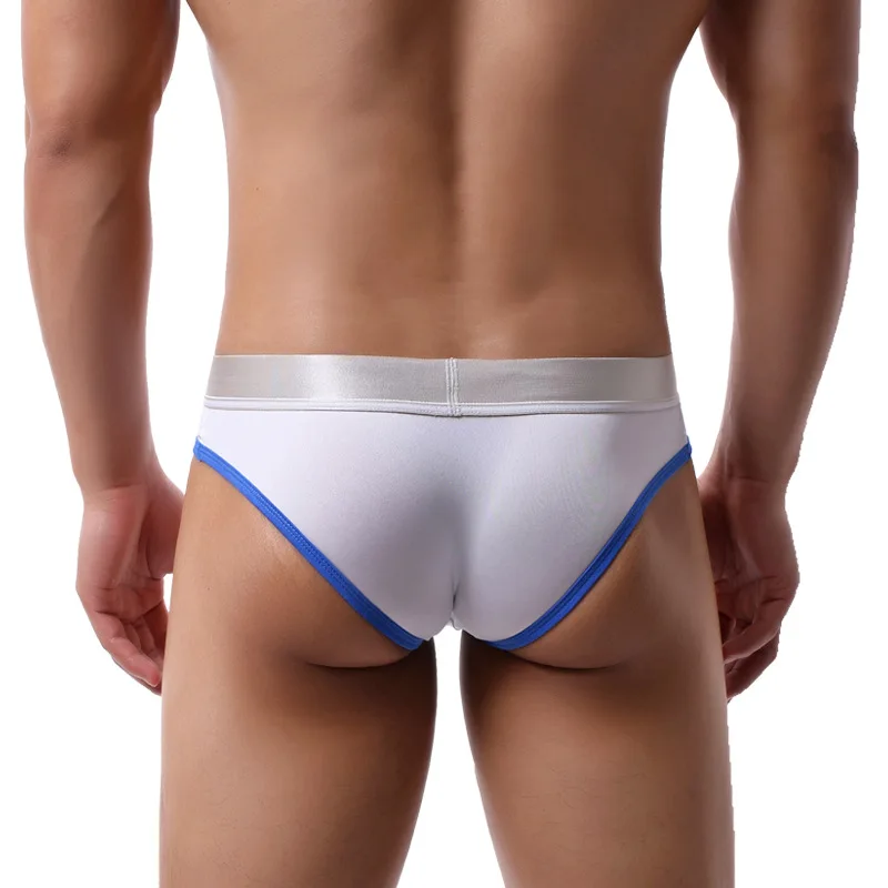 Swimming Briefs Men's Swimwear Low Sexy Men's Swim Brief Solid Swim Brief Beachwear Men Swimsuit