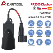 Obd2 Scanner Lexia 3 PP2000 Volledige Chip Diagbox V7.83 Met Firmware 921815C Voor Citroen/Peugeot Obdii Code Reder & diagnose-Tool