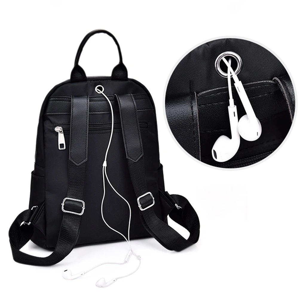 Aelicy Woman Fashion Leather Backpack Female Style Zipper School Bags For Teenage Girl Large Capacity Travel Bag 1023