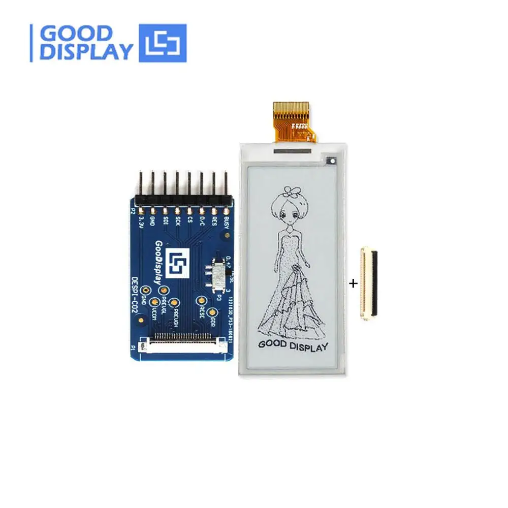 

2.9 inch eink display with Connector Board e-paper display