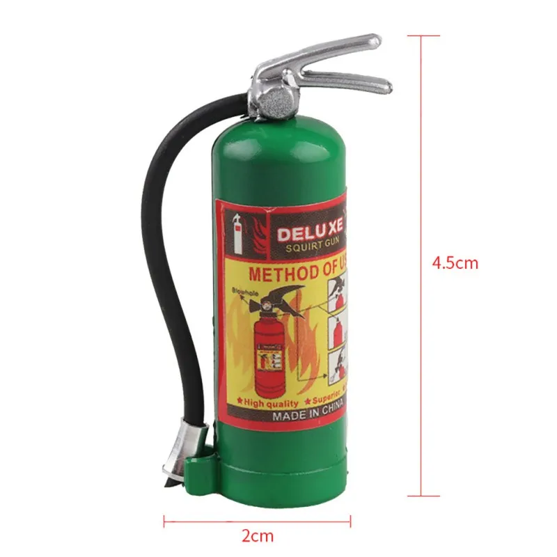 Запчасти для гусеничных аксессуаров пожарная модель огнетушителя Для осевой SCX10 TRX4 с наклейками